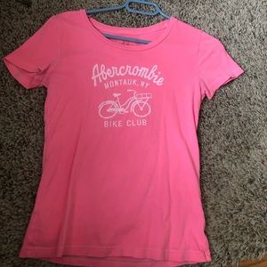 Pink Abercrombie t shirt